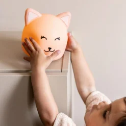 Veilleuse en silicone Mrs. Cat Veilleuse Décorative