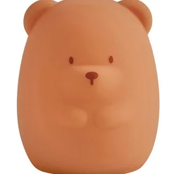 Nattou Veilleuse en silicone ours caramel (12 cm)