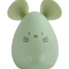 Nattou Veilleuse en silicone souris verte (12 cm)