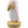Clearance Veilleuse et enceinte Bluetooth Toucan Rose Veilleuse Décorative
