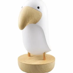 Clearance Veilleuse et enceinte Bluetooth Toucan Blanc Veilleuse Décorative