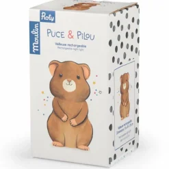 Moulin Roty Veilleuse hamster Puce et Pilou (USB)