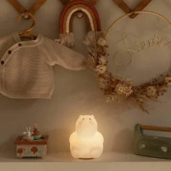 Outlet Veilleuse Hippo musicale bluetooh en silicone (15 cm) Veilleuse Décorative