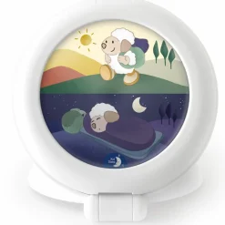 Sale Veilleuse indicateur de réveil Kid'Sleep Globetrotter blanc Réveil