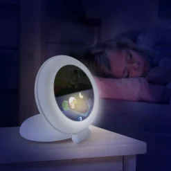 Sale Veilleuse indicateur de réveil Kid'Sleep Globetrotter blanc Réveil