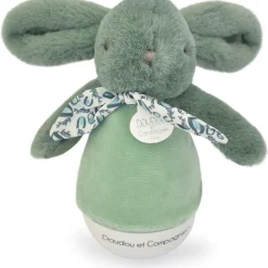 Online Veilleuse musicale culbuto vert sauge Lapin Doudou (24 cm) Veilleuse Peluche