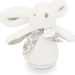 Online Veilleuse musicale culbuto blanc Lapin Doudou (24 cm) Veilleuse Peluche
