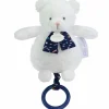 Doudou et Compagnie Veilleuse musicale ours luminescente Clair de Lune (17 cm)