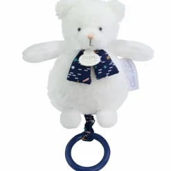 Doudou et Compagnie Veilleuse musicale ours luminescente Clair de Lune (17 cm)
