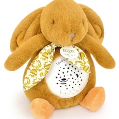 Discount Veilleuse musicale projections d'étoiles ocre (24 cm) Veilleuse Peluche