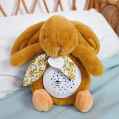 Discount Veilleuse musicale projections d'étoiles ocre (24 cm) Veilleuse Peluche