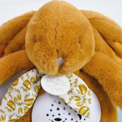 Discount Veilleuse musicale projections d'étoiles ocre (24 cm) Veilleuse Peluche