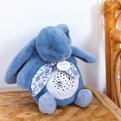Doudou et Compagnie Veilleuse musicale projections d'étoiles bleu (24 cm)