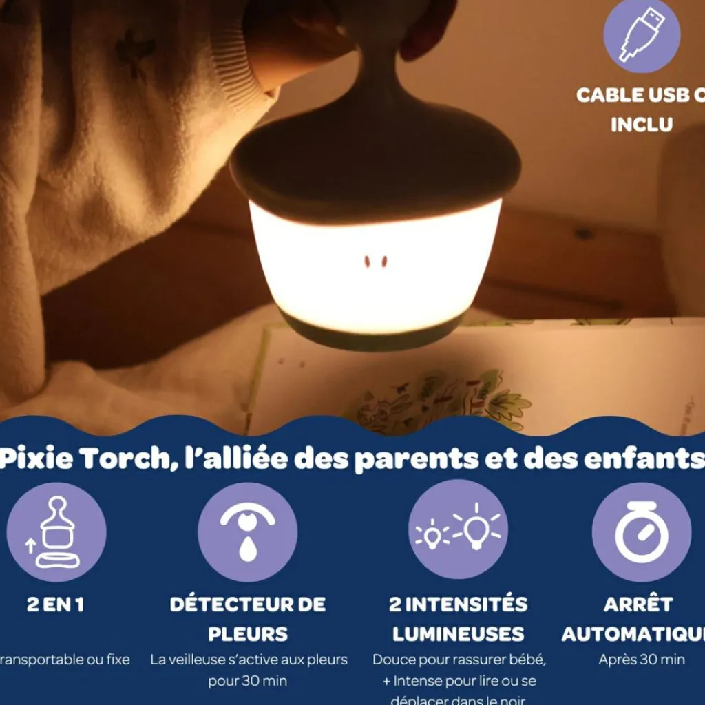 Sale Veilleuse nomade 2 en 1 Pixie Stick - Reconditionné Veilleuse Nomade