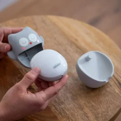 Hot Veilleuse nomade chouette grise Veilleuse Nomade