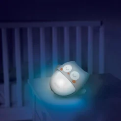 Hot Veilleuse nomade chouette grise Veilleuse Nomade