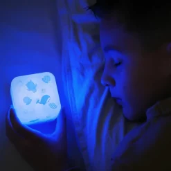 Veilleuse nomade Cube B Océan Veilleuse Nomade