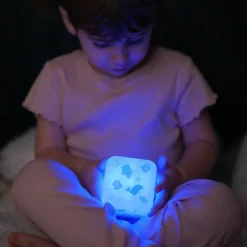 Veilleuse nomade Cube B Océan Veilleuse Nomade