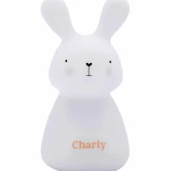Olala Boutique Veilleuse nomade solo lapin Charly (11 cm)