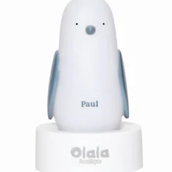 Olala Boutique Veilleuse nomade solo pingouin Paul (11 cm)
