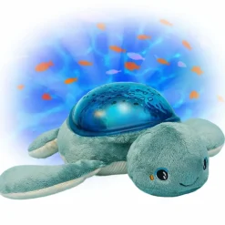 Pabobo Veilleuse peluche bruits blancs Aqua dream tortue rechargeable