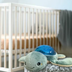 Pabobo Veilleuse peluche bruits blancs Aqua dream tortue rechargeable