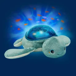 Pabobo Veilleuse peluche bruits blancs Aqua dream tortue rechargeable