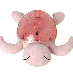 Cloud B Veilleuse peluche Tranquil Turtle™ Rose (rechargeable)