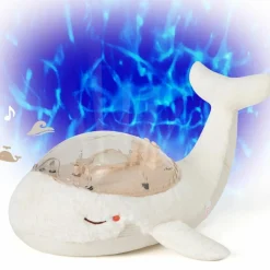 Online Veilleuse peluche Tranquil Baleine™ blanc (rechargeable) Veilleuse Peluche