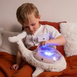 Online Veilleuse peluche Tranquil Baleine™ blanc (rechargeable) Veilleuse Peluche