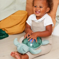 Clearance Veilleuse peluche Tranquil Turtle™ Green (rechargeable) Veilleuse Peluche