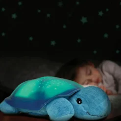 Sale Veilleuse peluche Twilight Turtle Blue Veilleuse Peluche