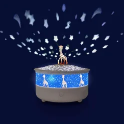 Trousselier Veilleuse projecteur d'étoiles Sophie la Girafe rechargeable