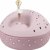 Trousselier Veilleuse projecteur d'étoiles musical ballerine rose (12 cm) - Reconditionné
