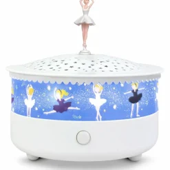 Trousselier Veilleuse projecteur d'étoiles Ballerine rechargeable