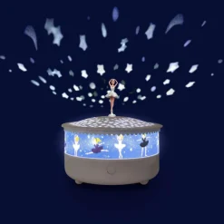 Trousselier Veilleuse projecteur d'étoiles Ballerine rechargeable