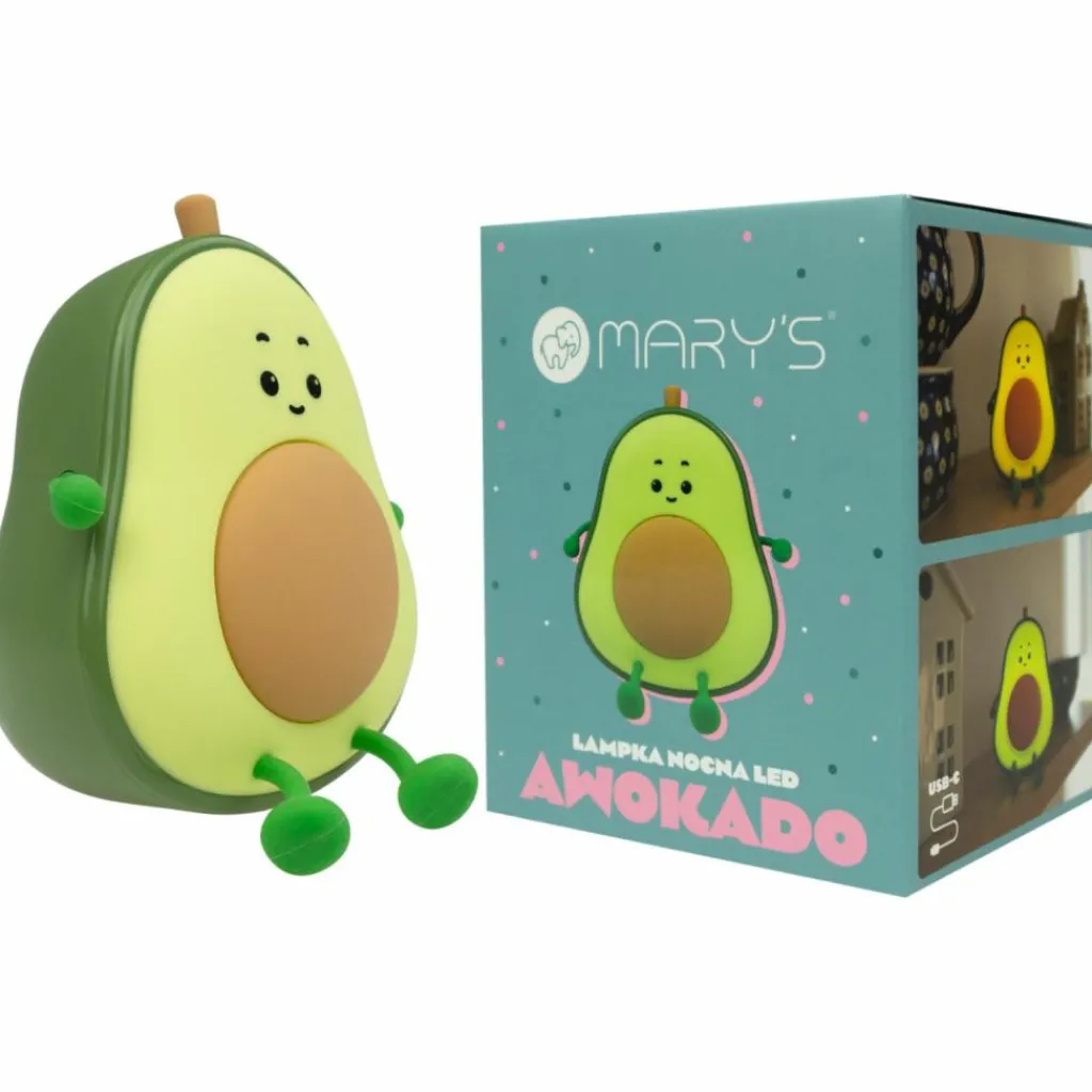 Mary's Veilleuse rechargeable Avocat