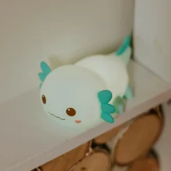 Online Veilleuse rechargeable Axolotl Blue Veilleuse Décorative