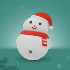 Sale Veilleuse rechargeable Bonhomme de neige Décoration De Noël