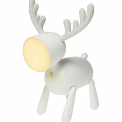 New Veilleuse rechargeable Cerf Blanc Veilleuse Décorative