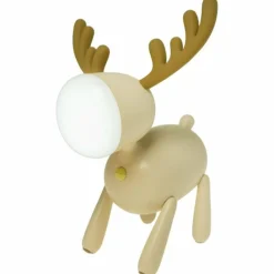 Online Veilleuse rechargeable Cerf Beige Veilleuse Décorative