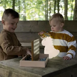 Atelier Pierre Junior Veilleuse rechargeable Jéroom argile (17 cm)