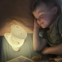 Atelier Pierre Junior Veilleuse rechargeable Jéroom argile (17 cm)