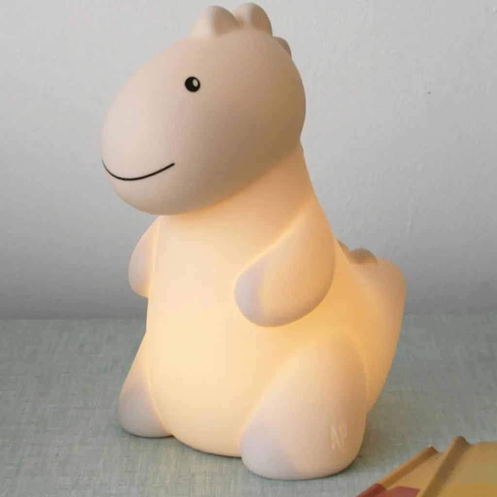 Atelier Pierre Junior Veilleuse rechargeable Jéroom argile (17 cm)