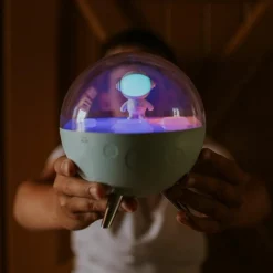 Mary's Veilleuse rechargeable Lune Bleue