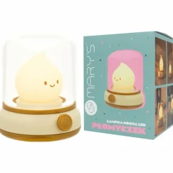 Hot Veilleuse rechargeable Petite Flamme Jaune Veilleuse Décorative