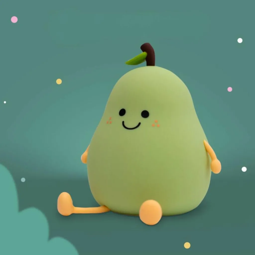 Mary's Veilleuse rechargeable Poire Verte