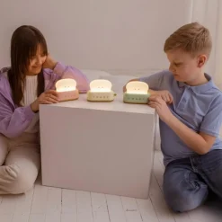 Discount Veilleuse rechargeable Toaster Vert Veilleuse Décorative