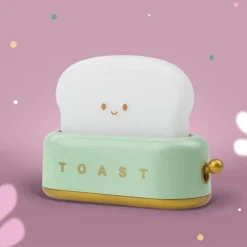 Discount Veilleuse rechargeable Toaster Vert Veilleuse Décorative