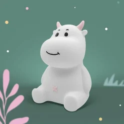 Clearance Veilleuse rechargeable Vache Rose Veilleuse Décorative